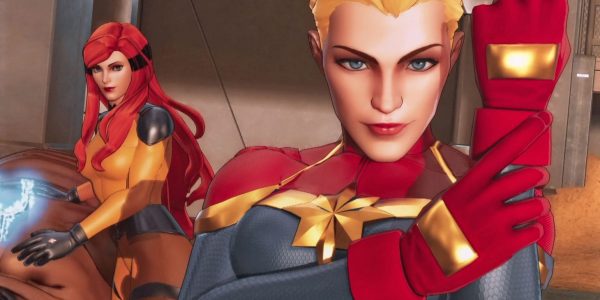 Captain Marvel Cover Ultimate Alliance 3