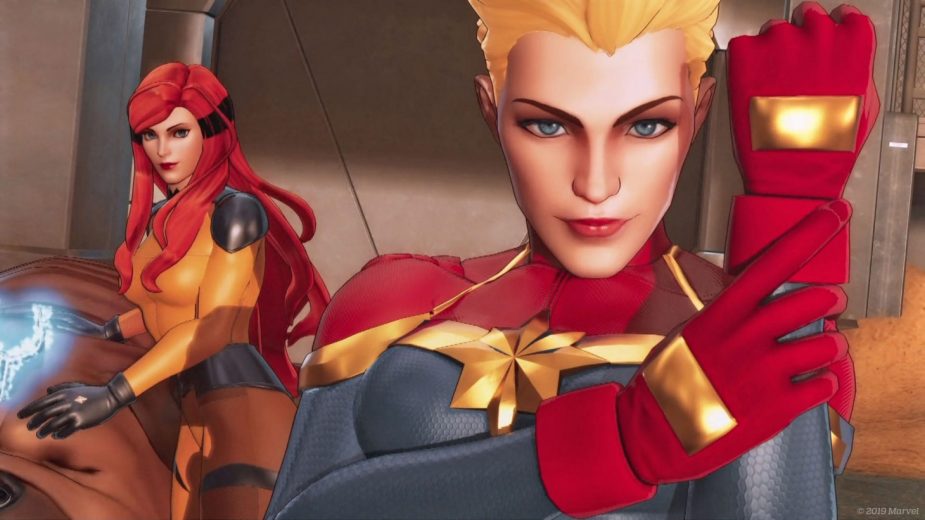 Captain Marvel Cover Ultimate Alliance 3