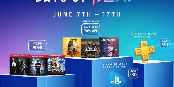 The 2019 Sony Days of Play sale is live now, with discounts up to 70%.