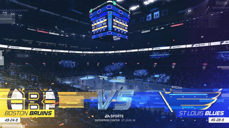 NHL 20 broadcast graphics presentation preview