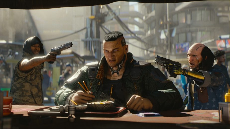 Cyberpunk 2077 Gangs Attack Competition in Their Turf 2