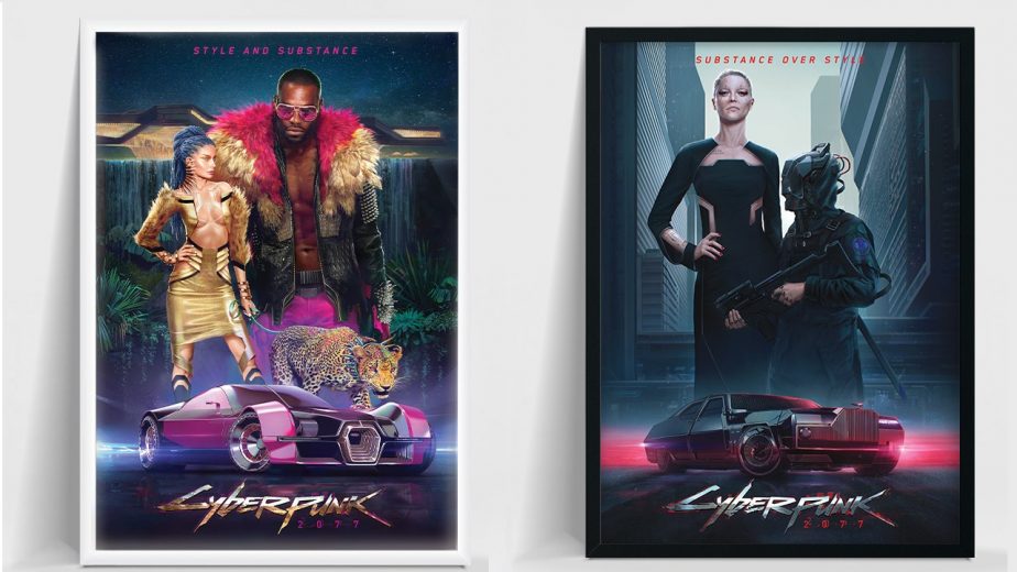 Cyberpunk 2077 Posters Available in CD Projekt Red Store