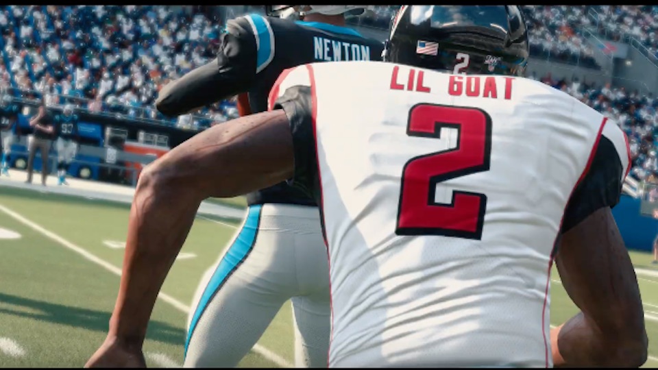 lil yachty player in madden 20 launch trailer