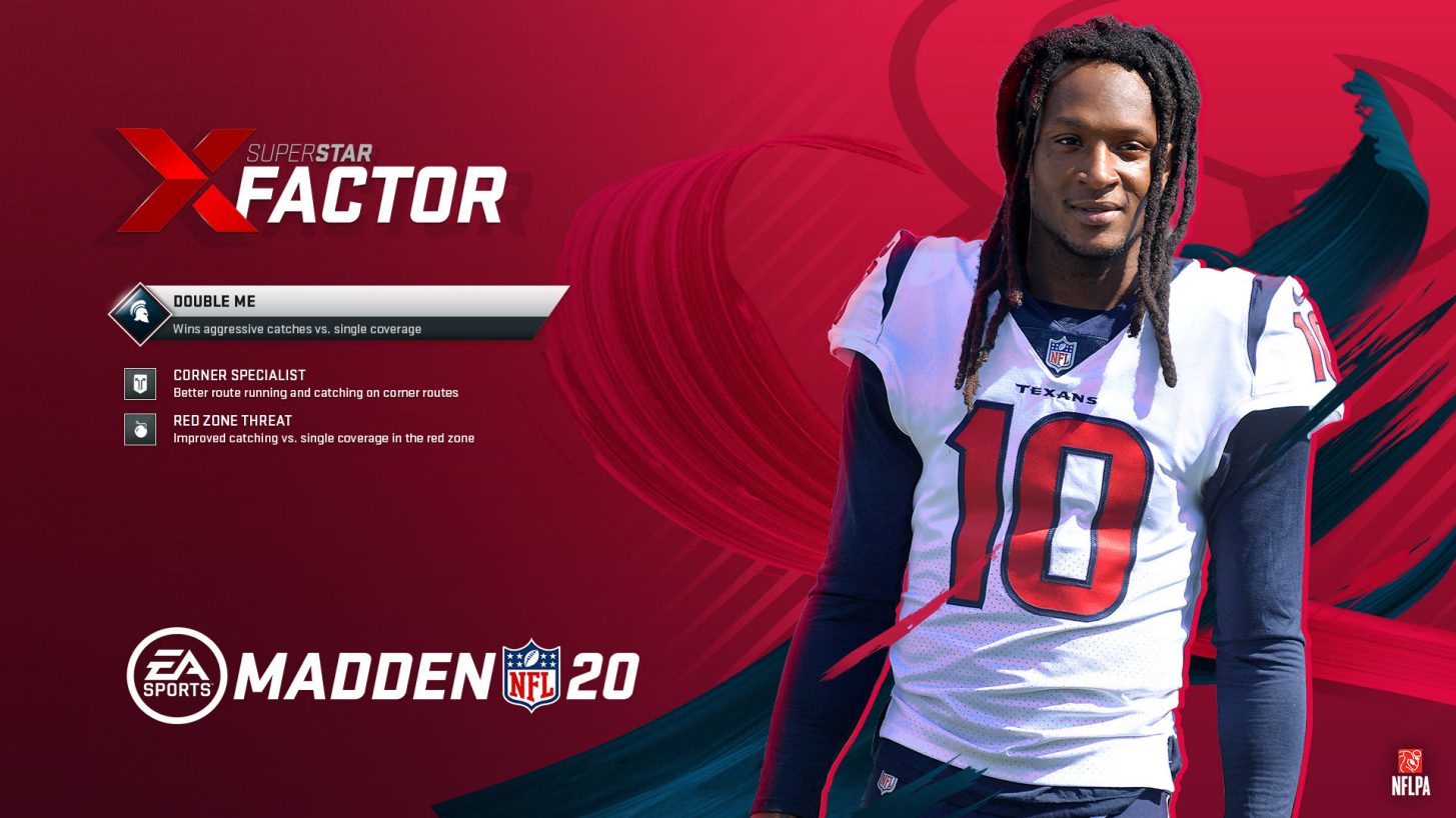 madden 20 player ratings deandre hopkins superstar x factor abilities