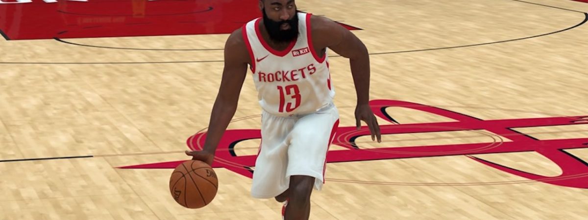 nba 2k19 my team 20th anniversary super series packs james harden galaxy opal