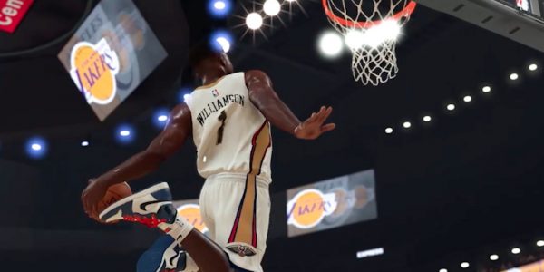 nba 2k20 gameplay footage new zion williamson video