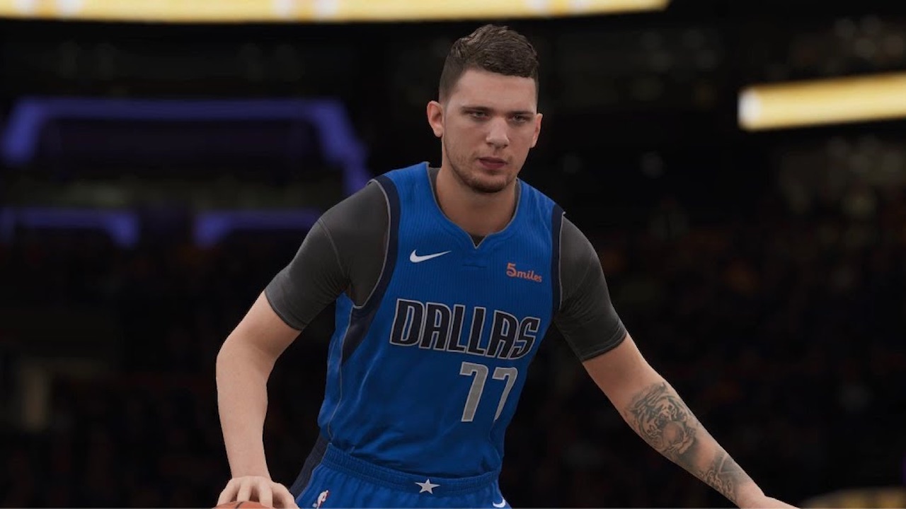 NBA Live 20 Cover Athlete Will be Mavs Rookie of the Year Luka Doncic