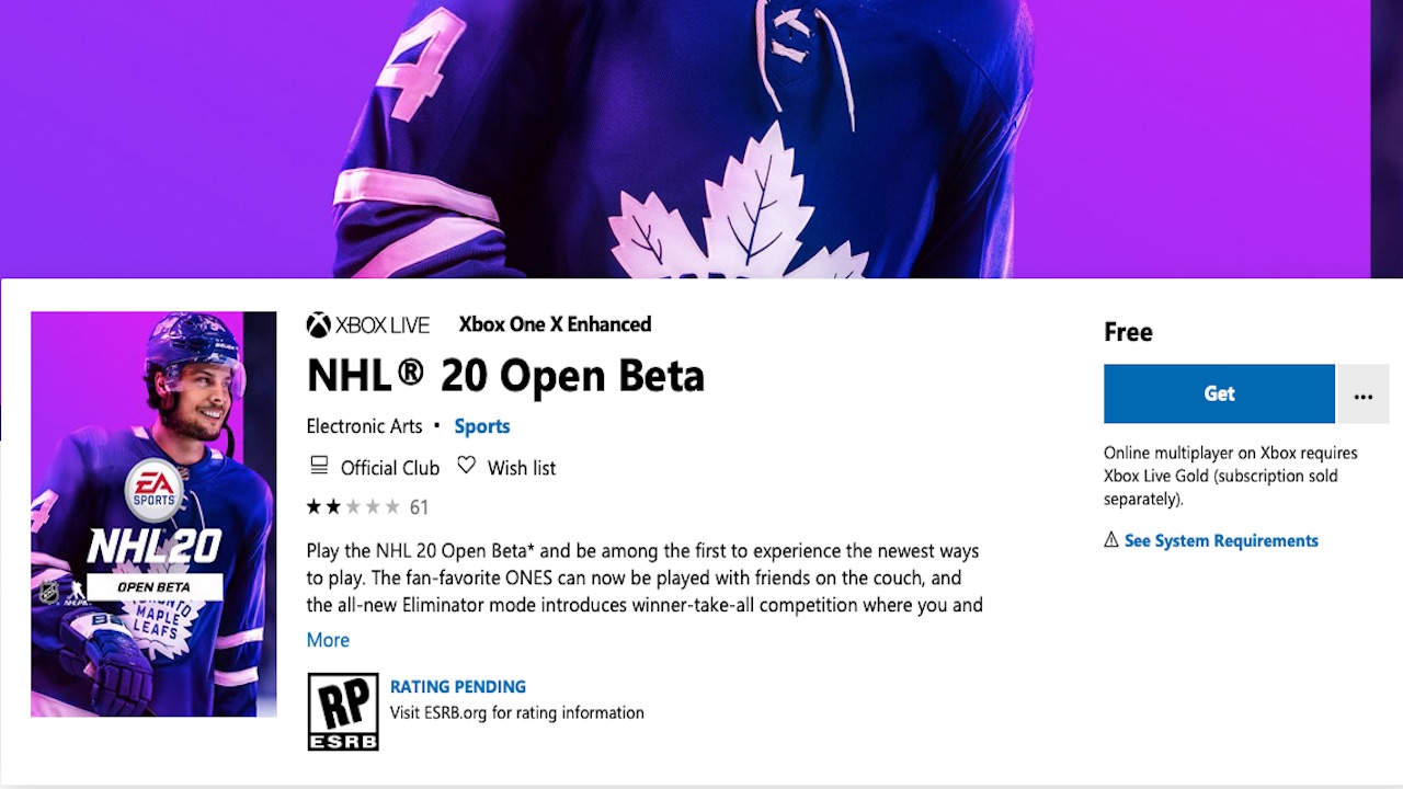 How to Download and Play NHL 20 Open Beta on PS4, Xbox One