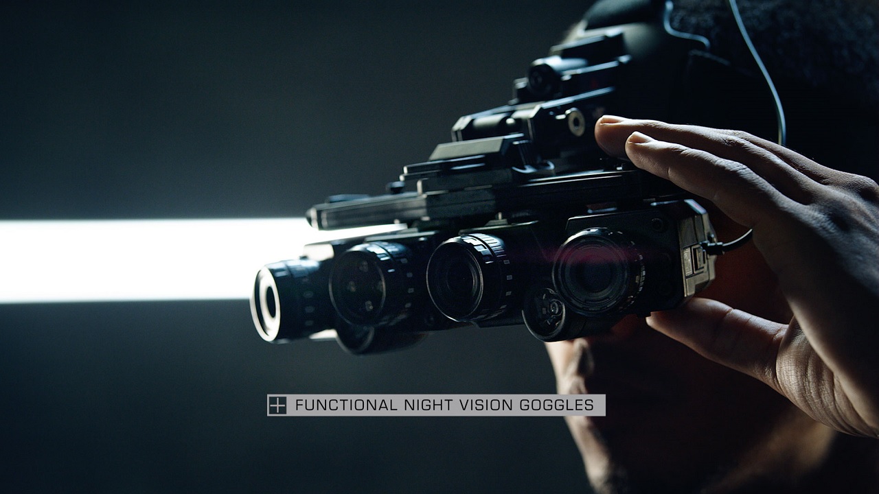 Modern warfare dark edition night vision goggles