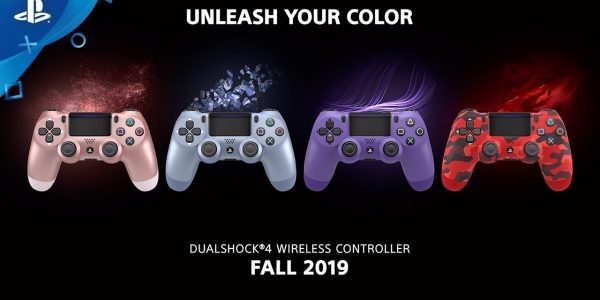 DualShock 4 Wireless Controller Fall 2019 new colors.