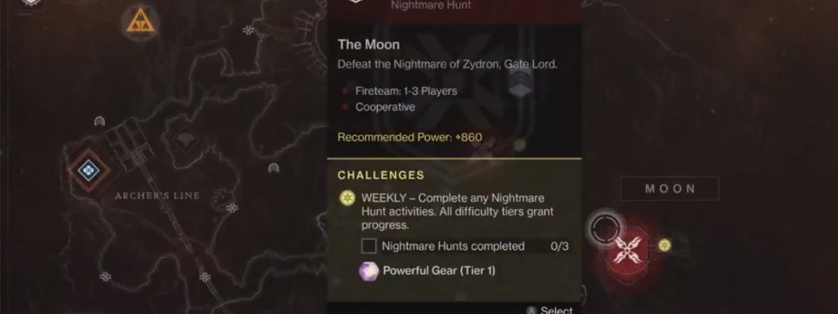 Destiny 2 Shadowkeep Nightmare Hunts