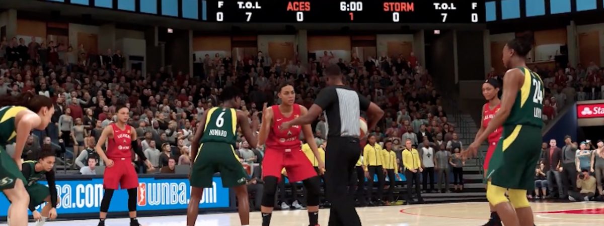 nba 2k20 gameplay videos feature wnba game and nba 2k20 sizzle reel