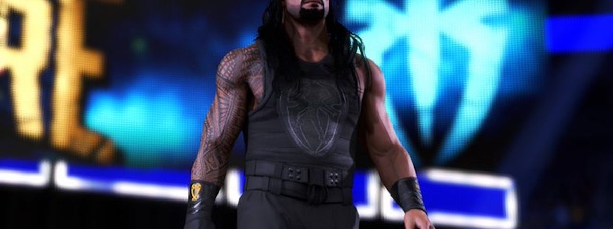 wwe 2k20 cover star roman reigns signs multi year contract with wwe