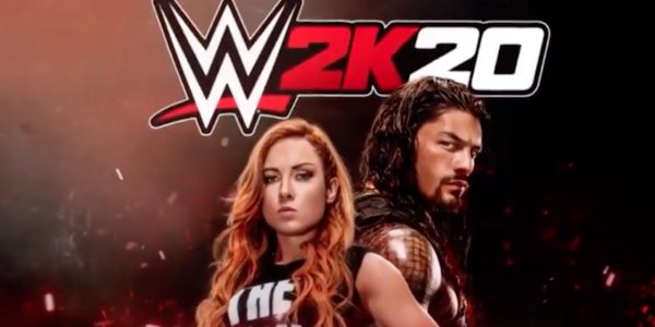 wwe 2k20 cover stars roman reigns and becky lynch discuss new game