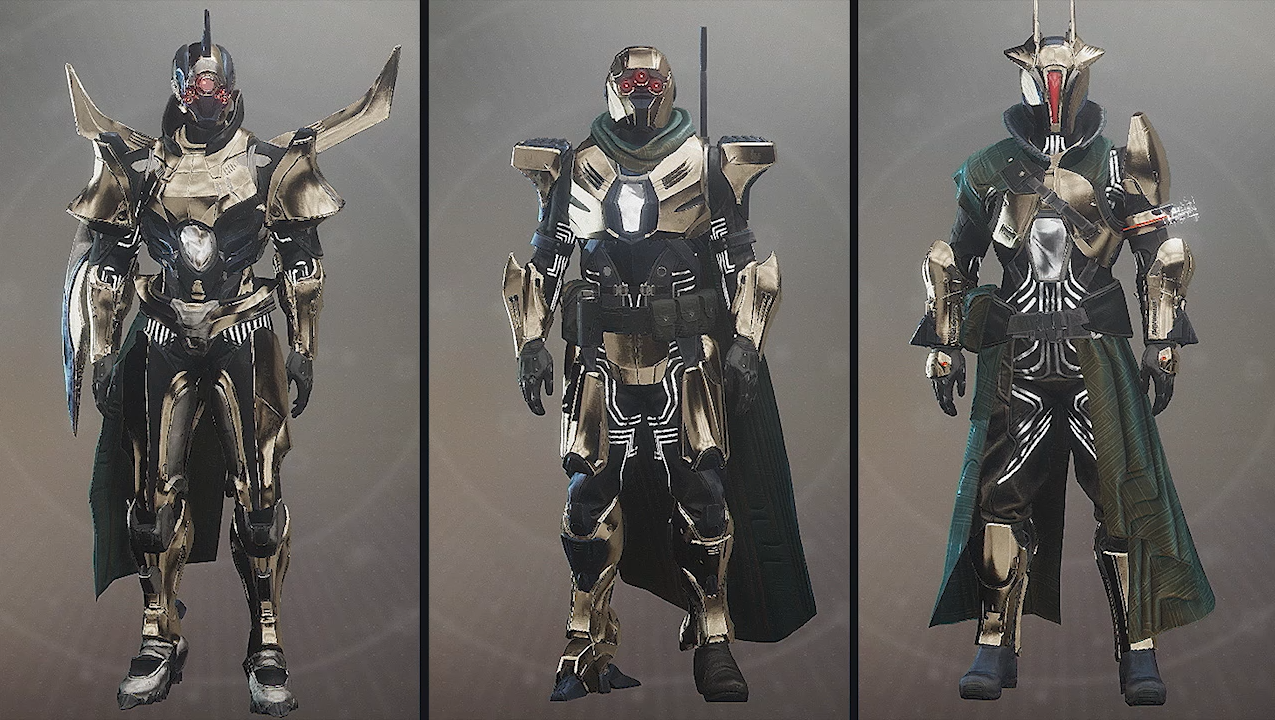 Destiny 2 Shadowkeep Armor Set.