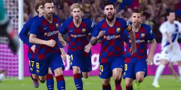 eFootball PES 2020 Global Launch Trailer features lionel messi scott mctominay