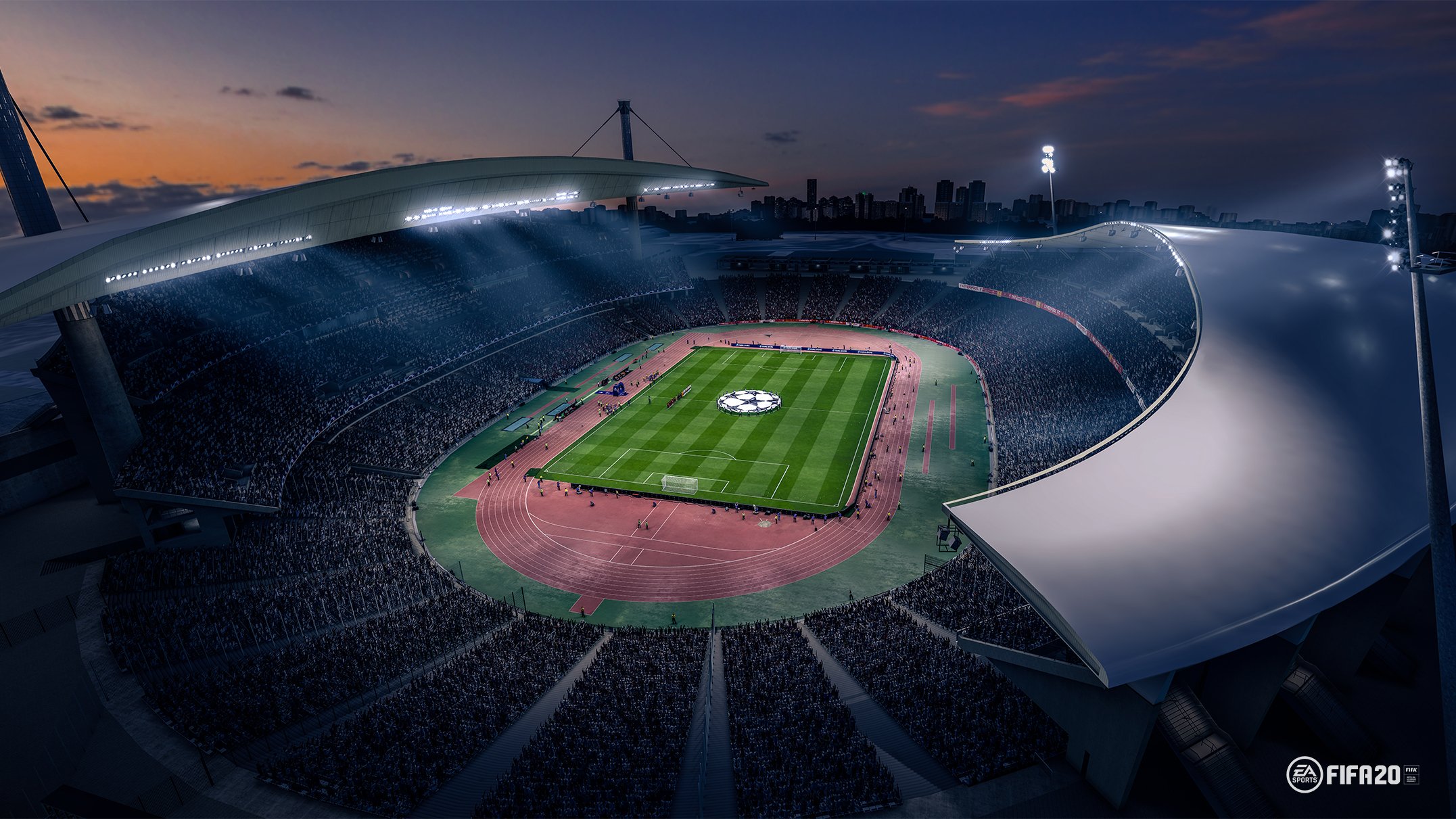 fifa 20 stadiums include Ataturk Olympiat Stadi for champions league 2020