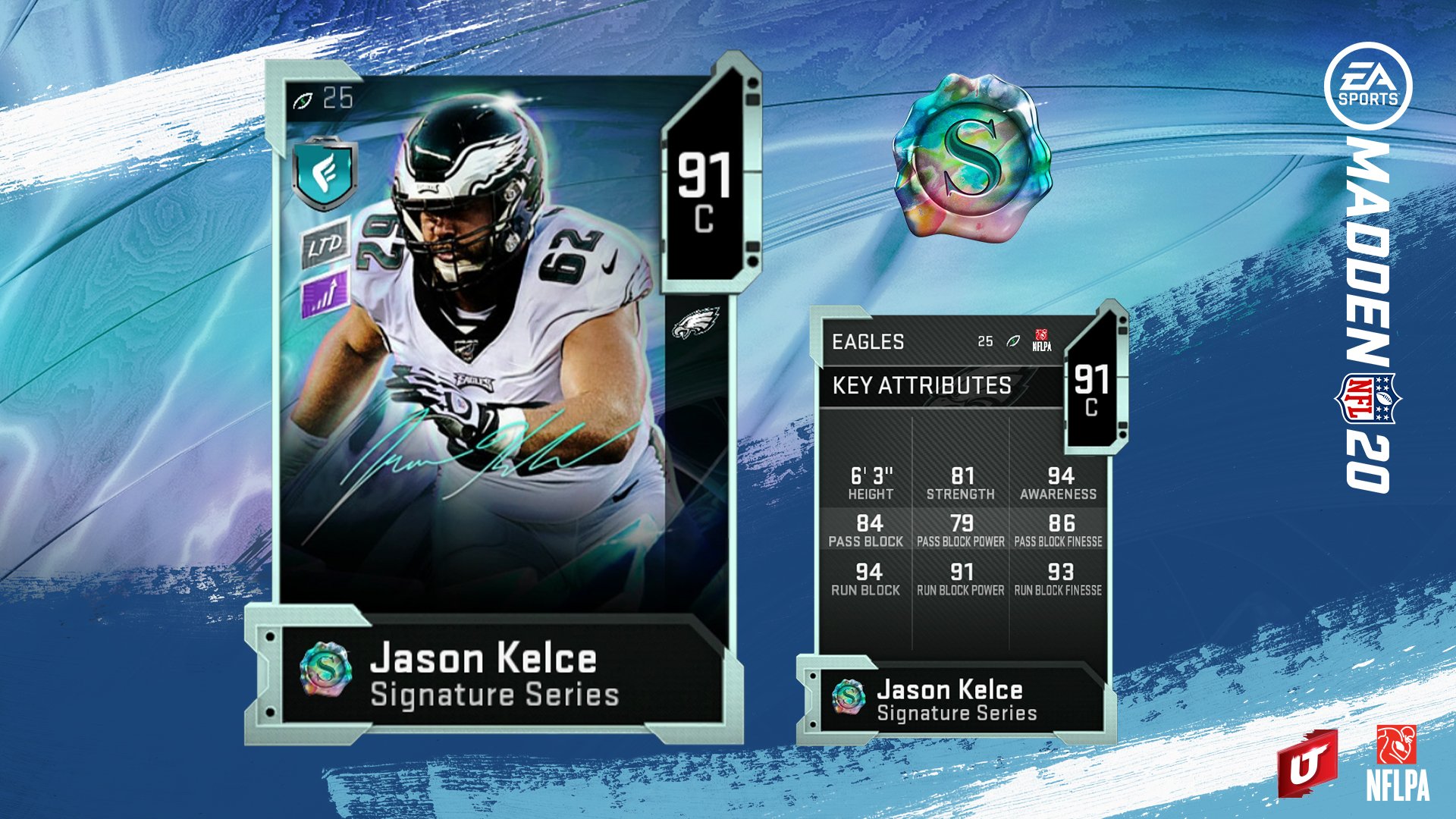 madden 20 signature series jason kelce item