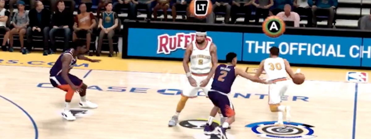 nba 2k20 how to call a screen use pick and roll options