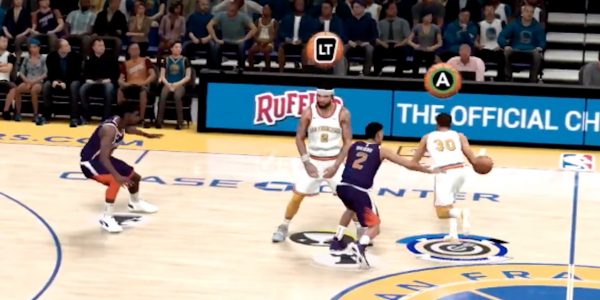 nba 2k20 how to call a screen use pick and roll options