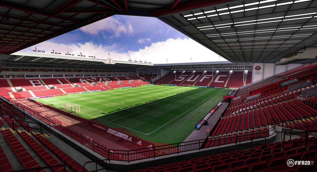 fifa 20 sheffield united stadium brammel lane