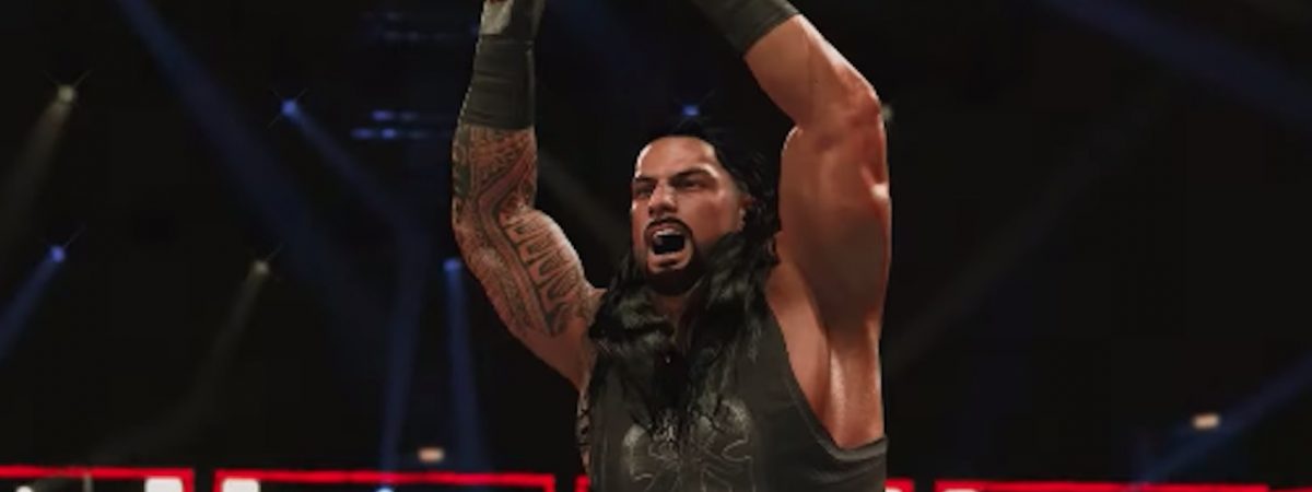 wwe 2k20 cover star roman reigns discusses his 2k tower mode in video