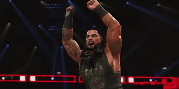 wwe 2k20 cover star roman reigns discusses his 2k tower mode in video