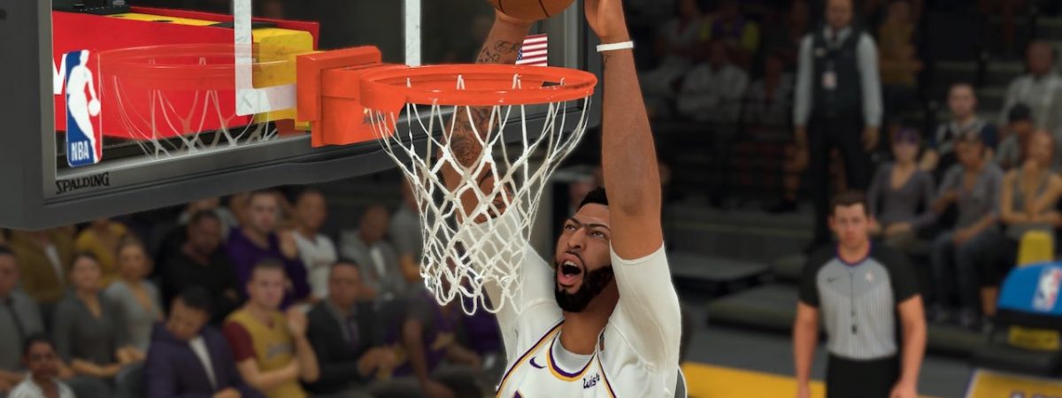 nba 2k20 myteam anthony davis among most popular card choices for lineups now