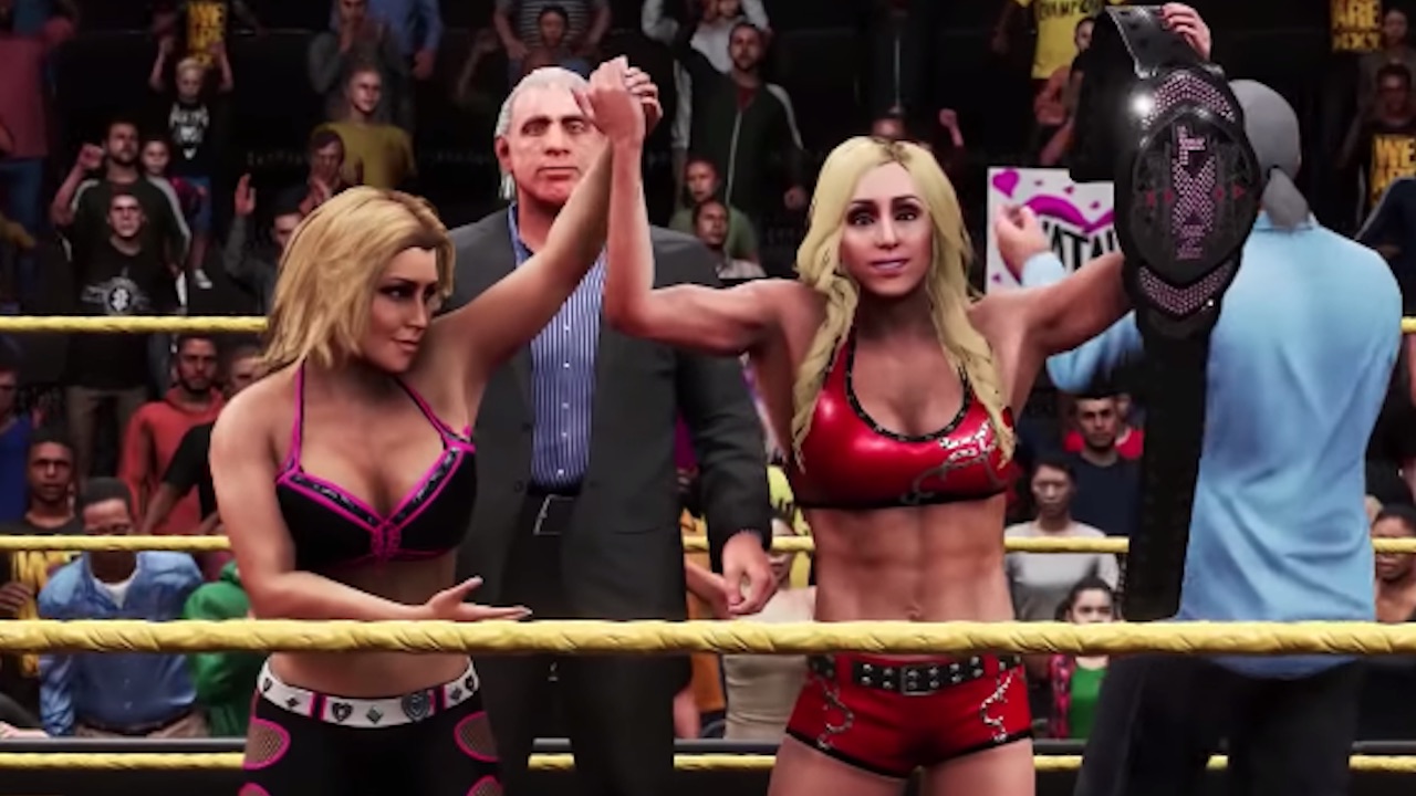 Wwe 2k20 Showcase Mode Women S Entrances Royal Rumble Gameplay