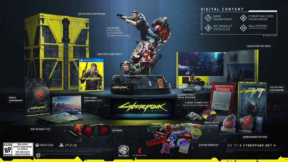 Cyberpunk 2077 Collector's Edition Back in Stock