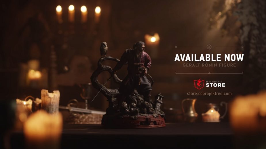 Witcher 3 Geralt Ronin Figure CD Projekt Red Store Pre-Order