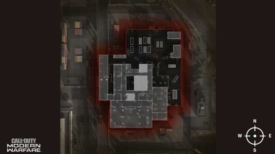 Call of Duty Modern Warfare Vacant Map Details