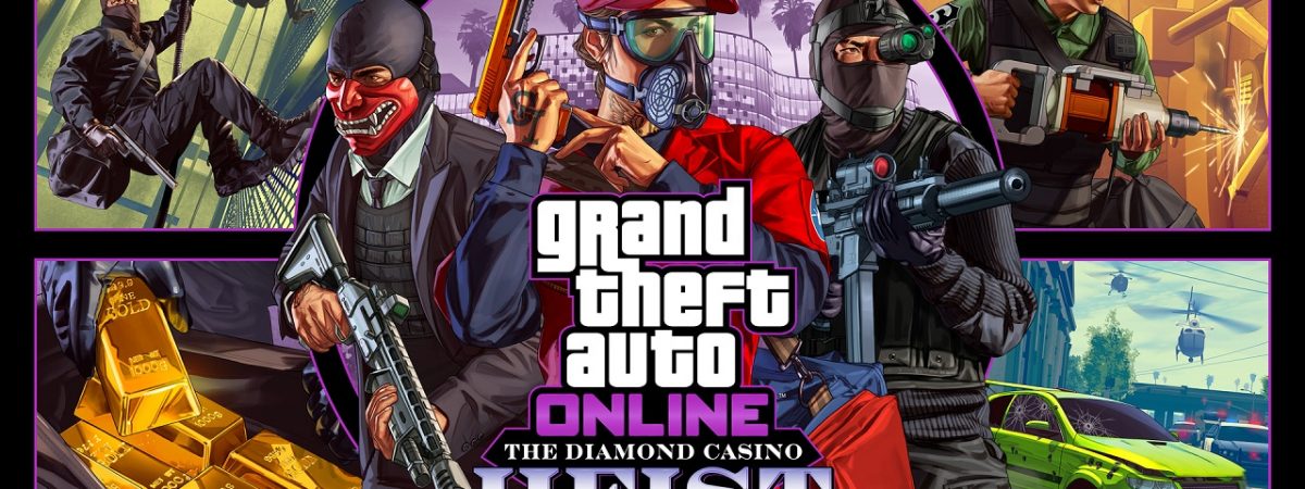 GTA 5 Diamond Casino Heist GTA Online Launched