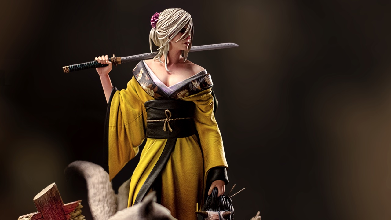 witcher 3 ciri statue