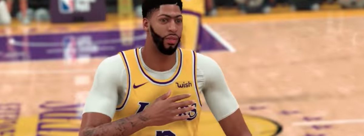 nba 2k20 cover star anthony davis appears on 2ktv holiday episode