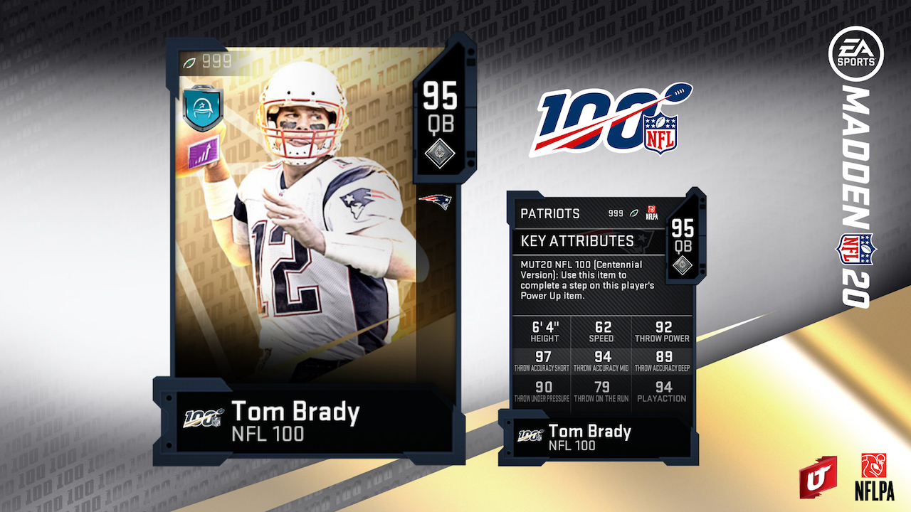 tom brady nfl 100 jersey