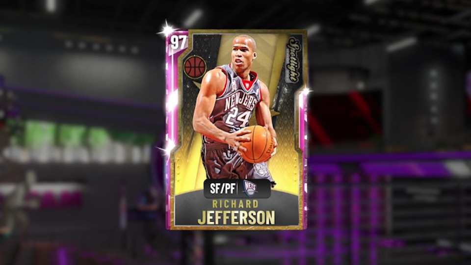 nba 2k20 pink diamond richard jefferson reward