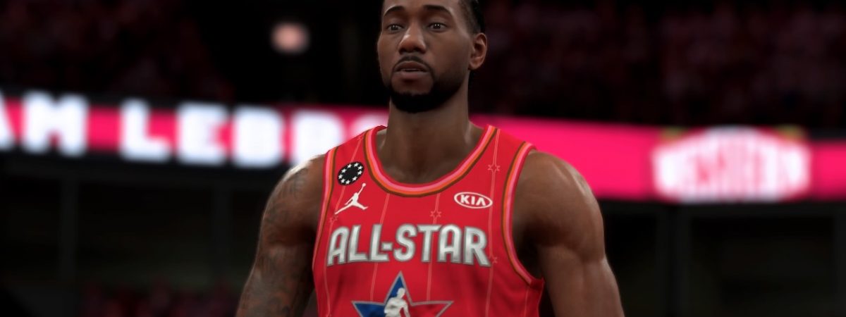 nba 2k20 all star moments kawhi leonard all star game mvp team lebron