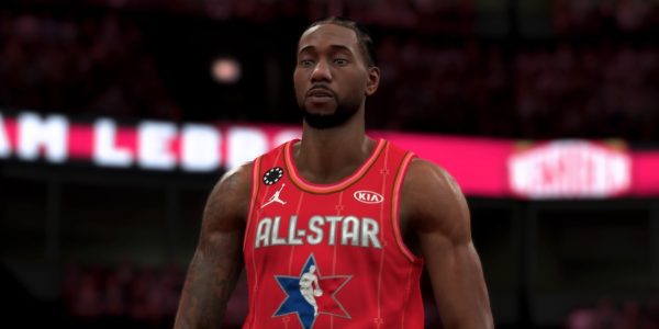 nba 2k20 all star moments kawhi leonard all star game mvp team lebron