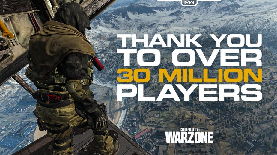 Call of Duty Warzone 30 Million Players