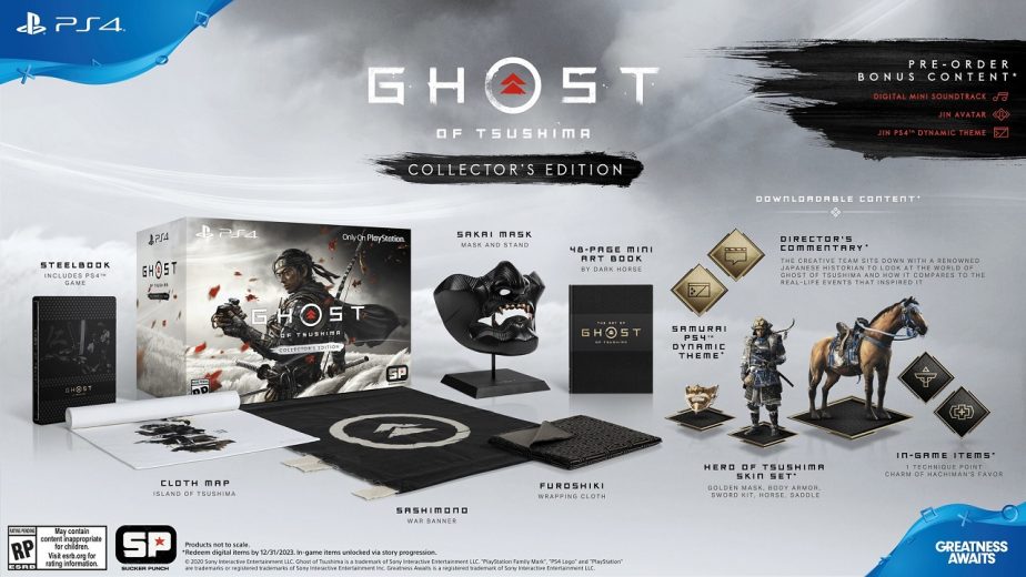 Ghost of Tsushima Pre-Order Guide Collector's Edition