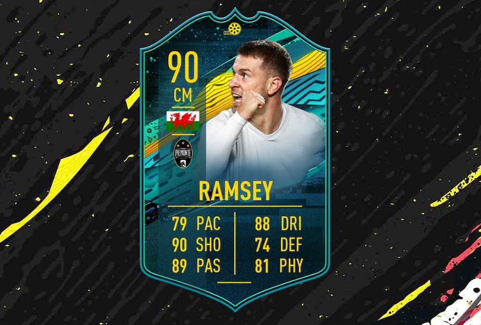 fifa 20 player moments sbc item for aaron ramsey