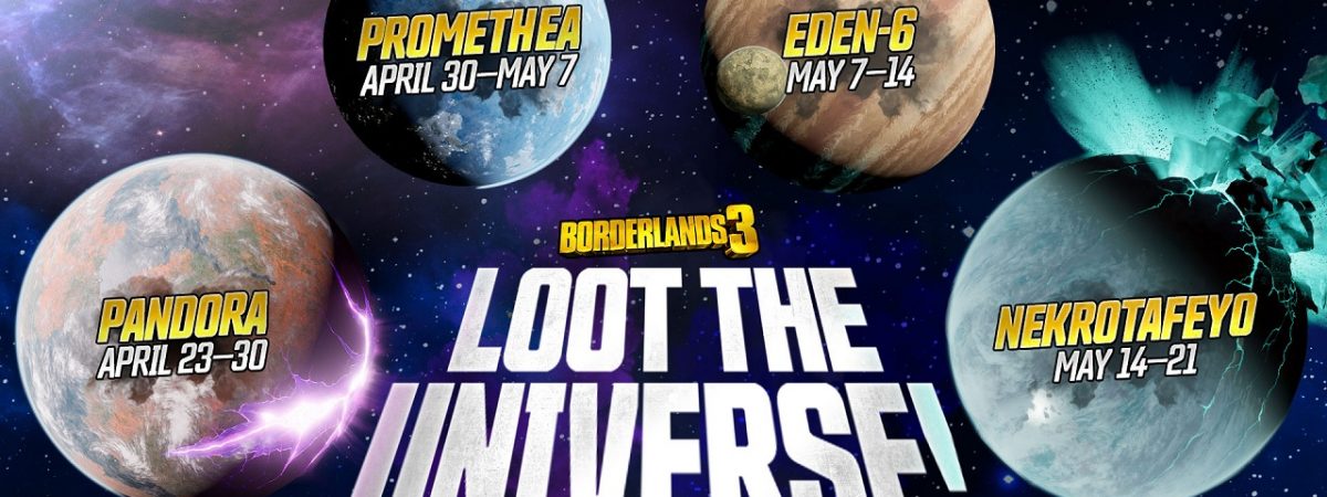 Borderlands 3 Loot the Universe Mini-Events Announced