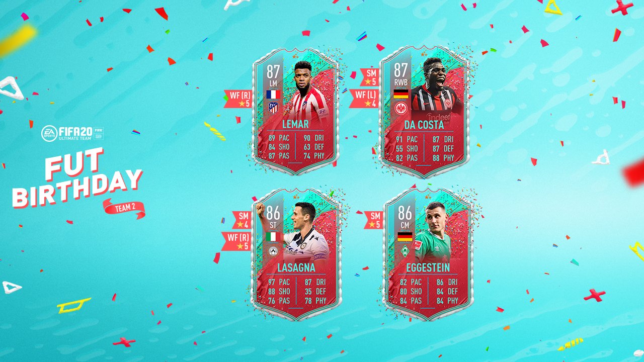 fifa 20 fut birthday team 2 part 2 players