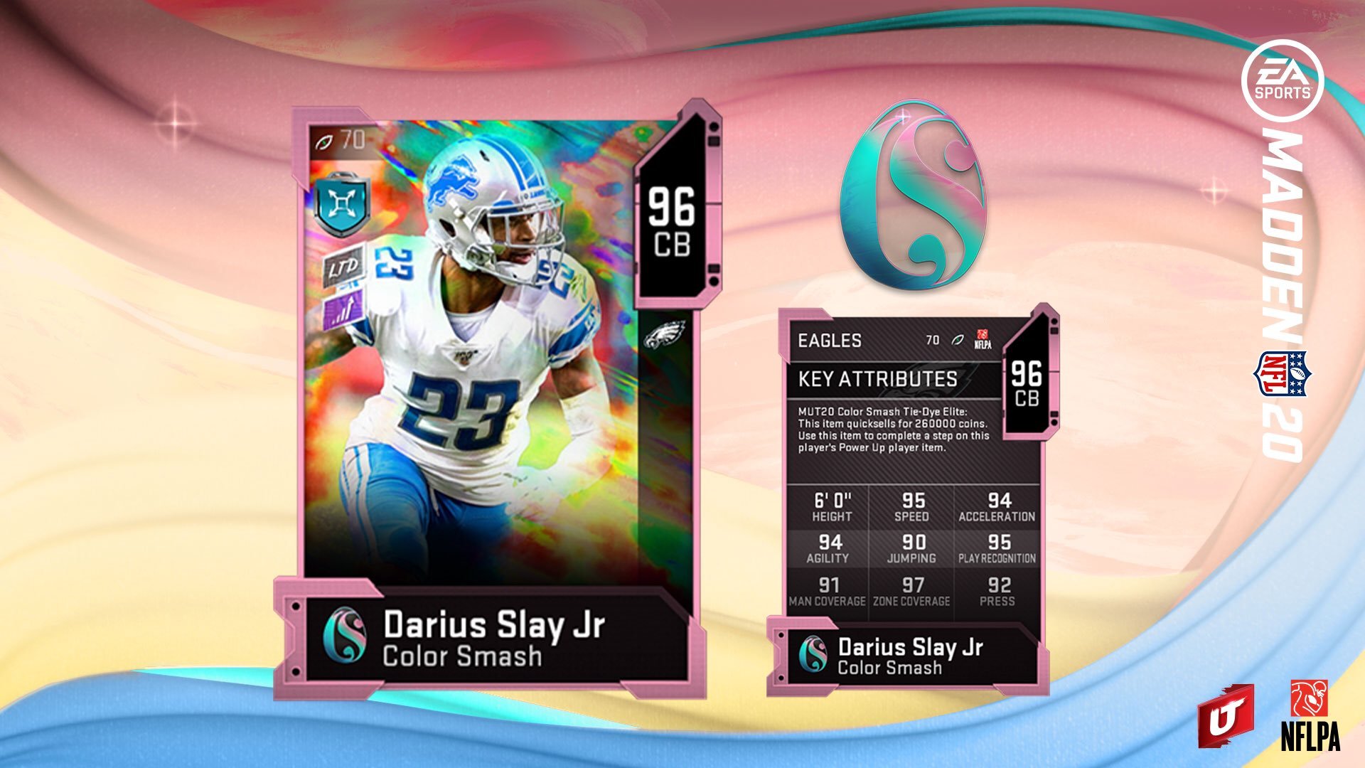 madden 20 color smash darius slay jr