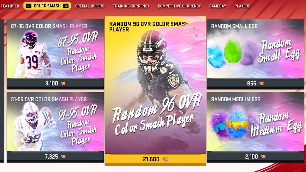madden 20 store offers using candy