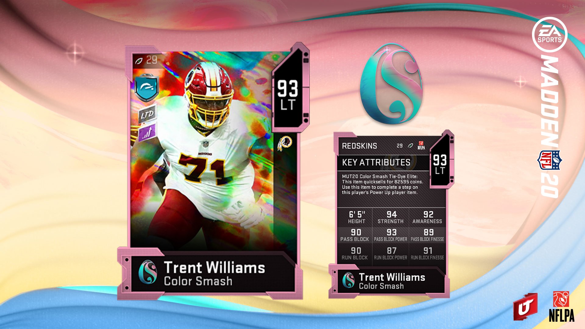 madden 20 color smash trent williams