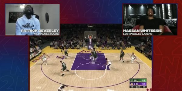 NBA 2k20 tournament results trae young Patrick beverly first round winners