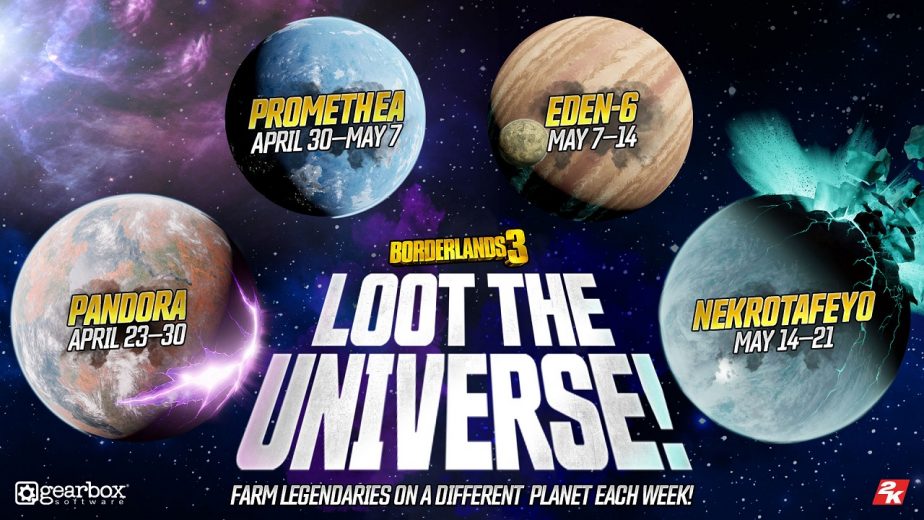 Borderlands 3 Loot the Universe Event Nekrotafeyo