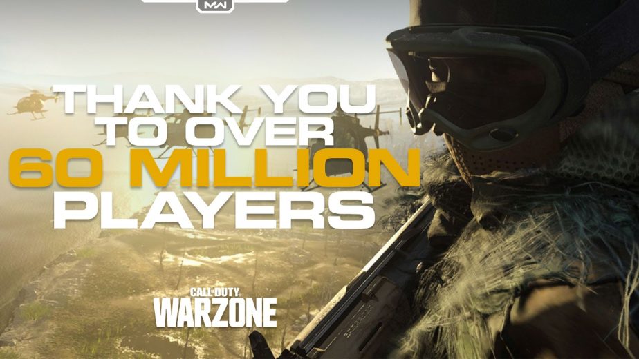 Call of Duty Warzone 60 Million Players